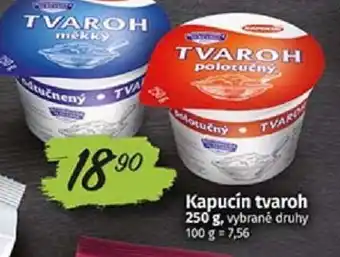 COOP TIP Kapucín tvaroh 250 g nabídka
