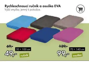 Vesna Rychleschnoucí ručník a osuška EVA nabídka