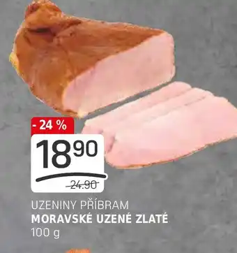 Flop UZENINY PŘÍBRAM MORAVSKÉ UZENÉ ZLATÉ nabídka