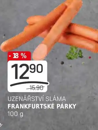 Flop UZENÁŘSTVÍ SLÁMA FRANKFURTSKÉ PÁRKY nabídka