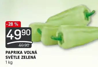 Flop PAPRIKA VOLNÁ SVĚTLE ZELENÁ nabídka
