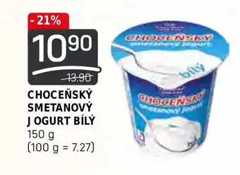 Flop CHOCEŇSKÝ SMETANOVÝ JOGURT BÍLÝ nabídka