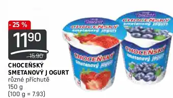 Flop CHOCEŇSKÝ SMETANOVÝ JOGURT nabídka