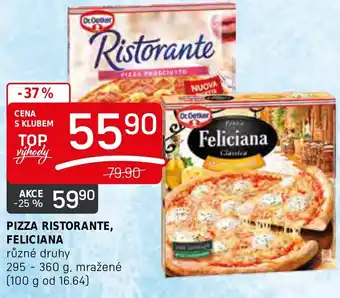 Flop PIZZA RISTORANTE, FELICIANA nabídka