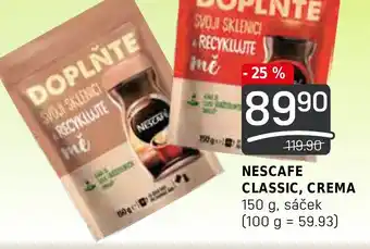 Flop NESCAFE CLASSIC, CREMA nabídka