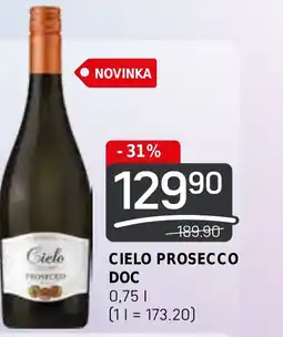 Flop CIELO PROSECCO DOC 0.75L nabídka