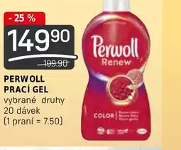 Flop PERWOLL PRACÍ GEL nabídka