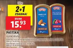 Lidl Paštika nabídka