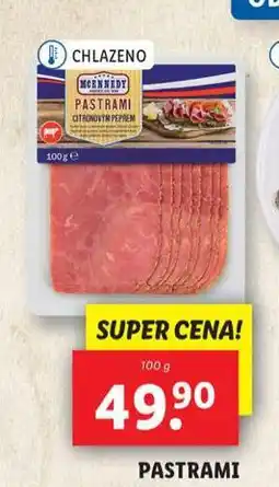 Lidl Pastrami nabídka