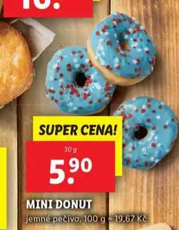 Lidl Mini donut nabídka