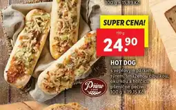 Lidl Hot dog nabídka