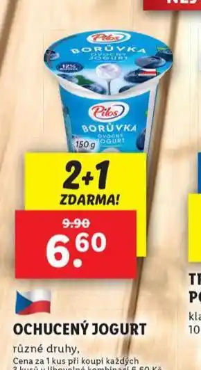 Lidl Ochucený jogurt nabídka