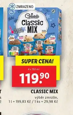 Lidl Classic mix nabídka
