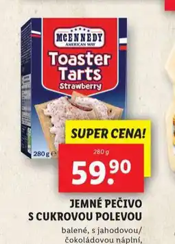 Lidl Jemné pečivo s cukrovou polevou nabídka