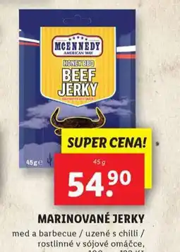 Marinované jerky