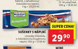 Lidl Sušenky s náplní nabídka