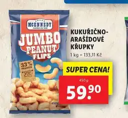 Lidl Kukuřično-arašídové křupky nabídka