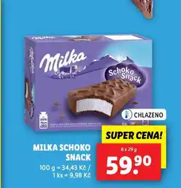 Lidl Milka schoko snack nabídka
