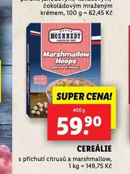 Lidl Cereálie nabídka