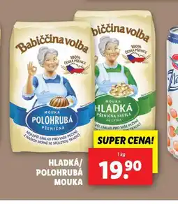 Lidl Mouka hladká / polohrubá nabídka