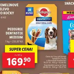 Lidl Pedigree dentastix medium nabídka