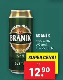 Lidl Pivo braník nabídka