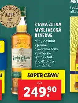 Lidl Stará žitná myslivecká nabídka