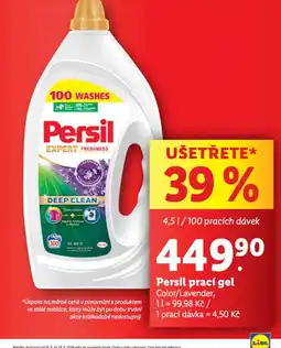 Lidl Persil prací gel nabídka