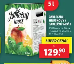 Lidl Jablečno-hruškový / jablečný mošt nabídka