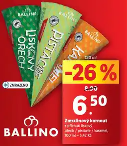 Lidl Zmrzlinový kornout nabídka