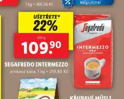 Lidl Segafredo intermezzo nabídka