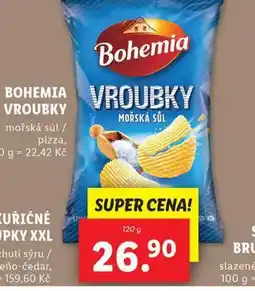 Lidl Bohemia vroubky nabídka