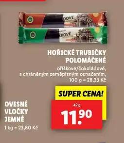 Lidl Hořické trubičky polomáčené nabídka