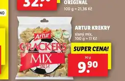 Lidl Artur krekry nabídka