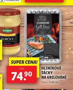 Lidl Hliníkové tácky na grilování nabídka