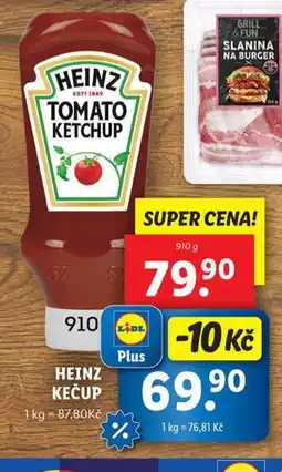 Lidl Heinz kečup nabídka