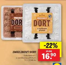 Lidl Zmrzlinový dort nabídka