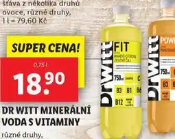 Lidl Dr witt minerální voda s vitamíny nabídka