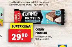 Lidl Corny protein nabídka