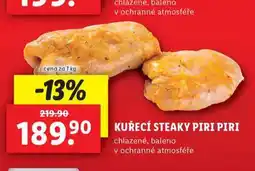 Lidl Kuřecí steaky piri piri nabídka