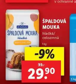 Lidl Špaldová mouka nabídka