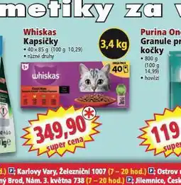 Norma Whiskas kapsičky pro kočky nabídka
