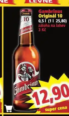 Norma Pivo gambrinus originál 10 nabídka