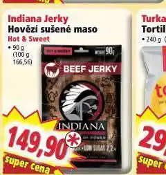 Norma Indiana jerky hovězí sušené maso nabídka
