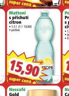 Norma Mattoni s příchutí citron nabídka