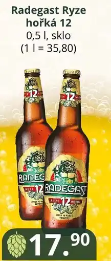 Radegast Ryze horka 12 0.5L