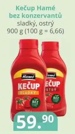 Potraviny CZ Kečup Hamé bez konzervantů nabídka