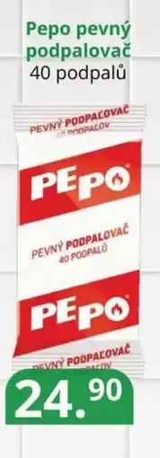 Potraviny CZ Pepo pevný podpalovač 40 podpalů nabídka