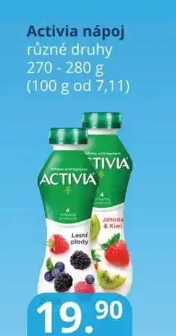 Potraviny CZ Activia nápoj nabídka