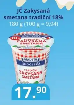 Potraviny CZ JČ Zakysaná smetana tradiční 18% nabídka